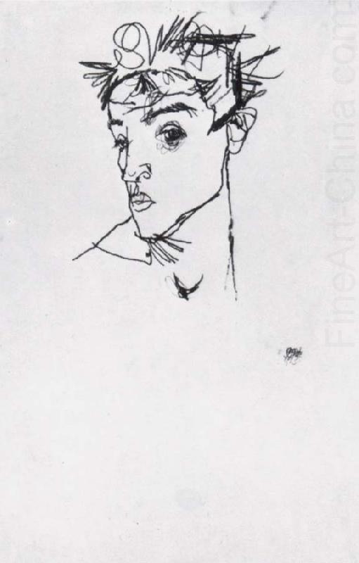 Egon Schiele Self Portrait china oil painting image